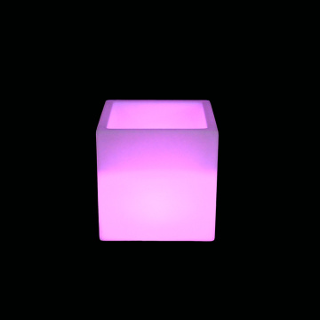 Cube Led extérieur et intérieur en plastique moderne