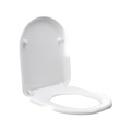 U-Shape Duroplast Toilet Seat-Soft Close White