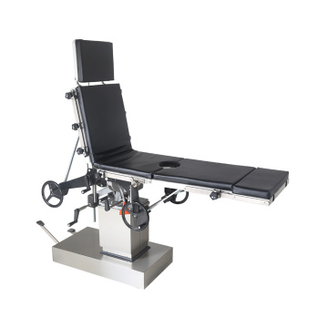 Manual type medical operating surgical table