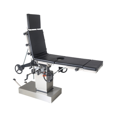 Manual type medical operating surgical table