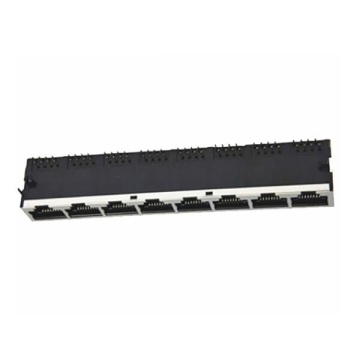 RJ45-Buchse Side Entry Shielded 1x8P Front 4.57