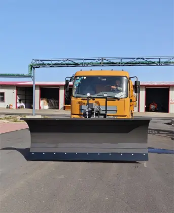 Snow shovel plow type snow removal