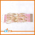 Diseño de joyería famoso Rosa collar de cuerda fina precio