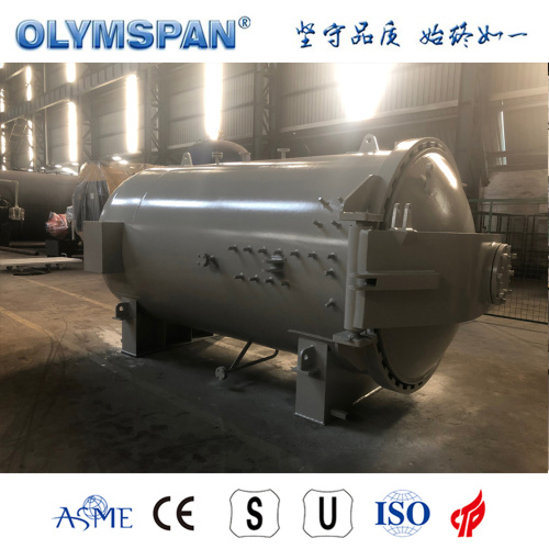 ASME standard fiber glass material bonding autoclave