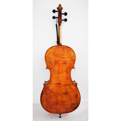Precio de fábrica popular violonchelo profesional flameado