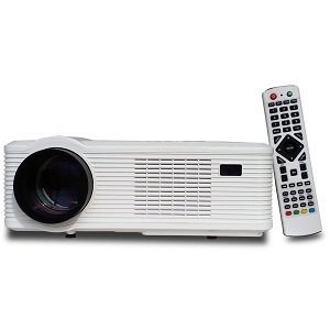 factory supply led lcd hd portable projector/proyector, 3000lumnes 2000:1 50000hours life