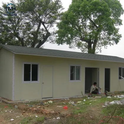 Ready made prefab beauty cottage beach cottage house modular resort villa
