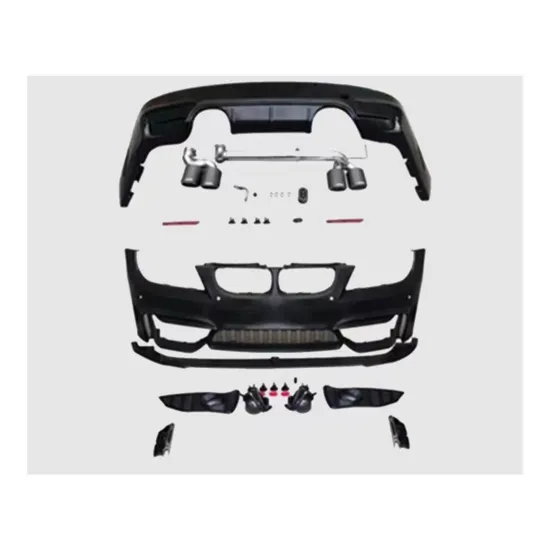PP Material Wide Car Body Kit for BMW 3 Series E90 2006-2011 M3 Bumper Front Rear Side Skirts