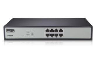 8port Managed Ethernet Switch IEEE 802.1D Portable 1.6 Gbps