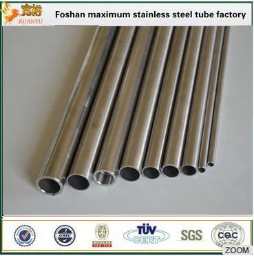 ERW 409L hollow section pipe stainless steel pipe for kitchen wall