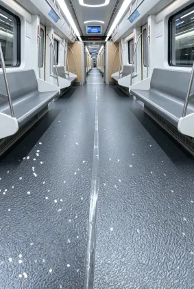 TPU Floor Covering Seamless Splicing Technology