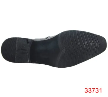 sharp head W stitching design formal men shoes