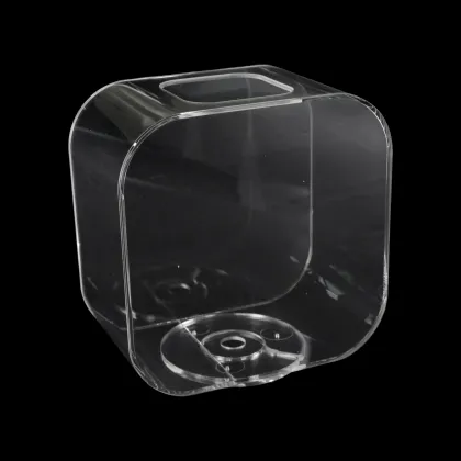 Clear Creative Small Desktop Fish Tank Aquarium Goldfish Tank