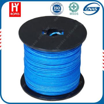 HYropes blue winch rope/ new style polyester winch rope/ with brake synthetic winch rope
