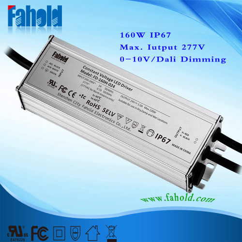 NUEVA Llegada al aire libre IP67 Impermeable LED Driver 100-277Vac