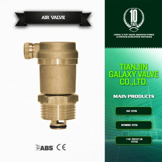 DN15 brass air release automatic air vent valve