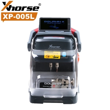 2024 Advanced Xhorse Dolphin II XP-005L: Automatic Portable Key Cutting Machine featuring Adjustable Screen and Internal Battery