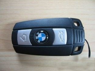 Full- Speed 12mbps Creative Bmw 8gb Customized Usb Flash Drive With Ce , Fcc Certification