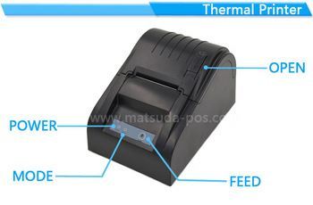 2 inch Pos Thermal Printer Receipt Barcode Label Serial USB