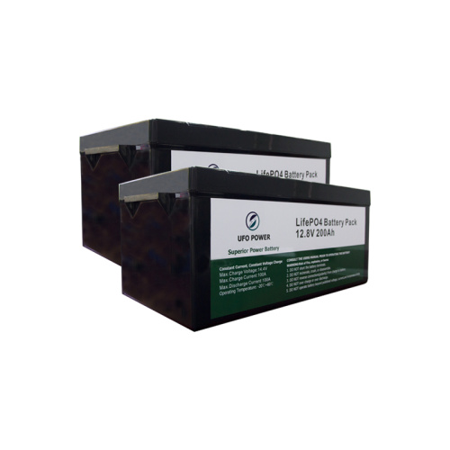 12V 200Ah lithium iron phosphate battery pack