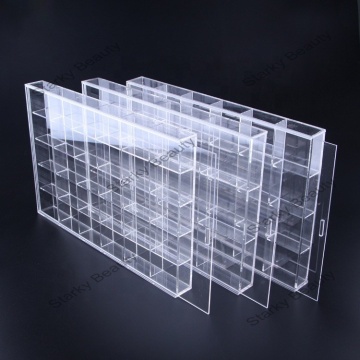 Transparent Acrylic Jewelry Storage Box with Multiple Divisions at Competitive Prices