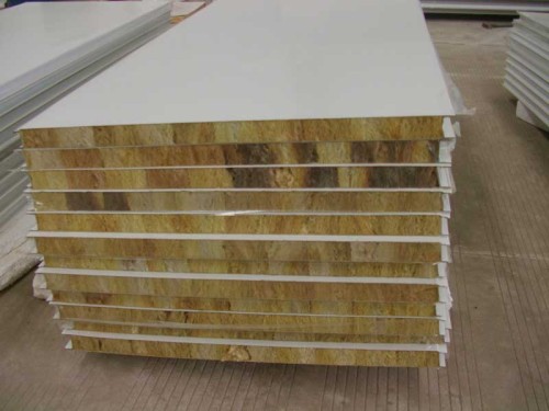 Minearal wool sandwich panel for wall