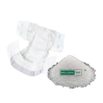 Super Absorbent Polymer Raw Materials for Diapers - WellDone Sodium Polyacrylate SAP