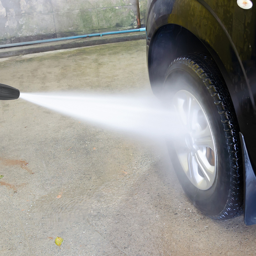 Bilrengöring av turbomunstycken för snabb anslutning Rotary Pivoting Coupler Jet Sprayer Car Pressure Washer Accessory