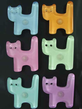 Likable Cat shape souvenir fridge magnet