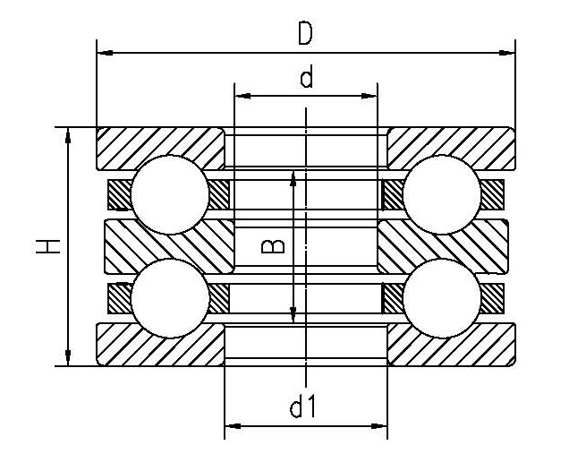 Thrust Ball Bearing 52300 Series