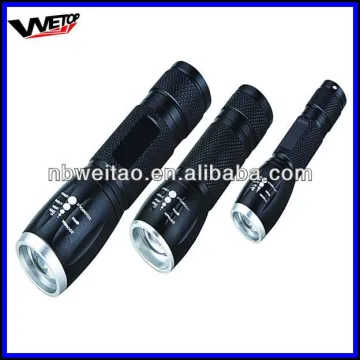 1W zoom LED Flashlight