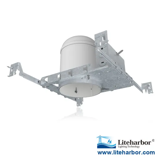 2700K-6500K 5 Inch 32W 120V/ 277V New Construction NON-IC Fluorescent Housing