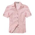 Wholesale polka dot women's shirt