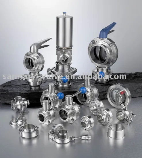 Sanitary Valves and fittings