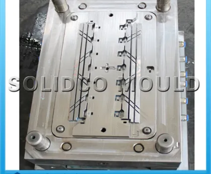 Plastic rubber puzzle lock interlocking floor tiles mould