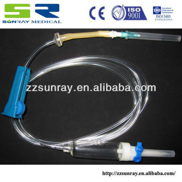 IV infusion set with/without filter