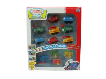 PULL BACK RAILWAY CAR