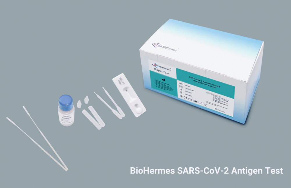 SARS-CoV-2-Antigen-Kolloidal-Gold-Testkassette