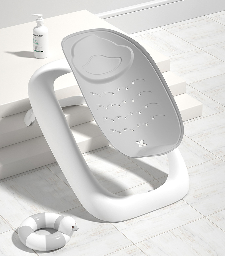 Infant Bath Tub Seat with Adjustable Reclining Back