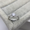 925er Sterling Silber minimalistischer Ring