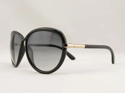 Black High Definition Sun Glasses, Tom Ford Womens Sunglasses For Girls Sabrina Tf161 01b