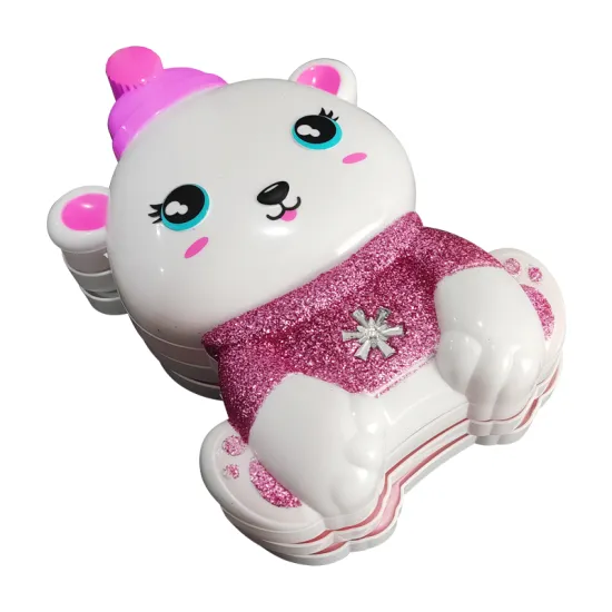 Hot Sale Pop Cute Animal Shape Makeup Toy Set - DIY Makeup Bag Gift for Kids