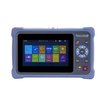 Mini OTDR Fiber Optic Tester: 1310/1550 nm Single Mode Handheld Machine - NK4000