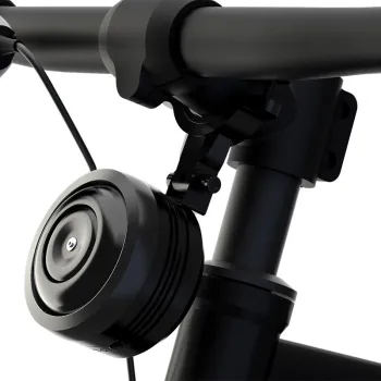 Bicycle Bell with Electric Horn, Alarm, Waterproof, USB Charging, Loud Sound for BMX MTB Bikes