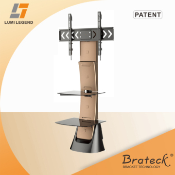 Recommend New Product Superior Quality Aluminum Floor Stand Tv Bracket 