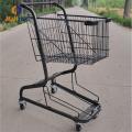 Supermarkt Aufbewahrung Metal Einkaufskorbwagen Trolley