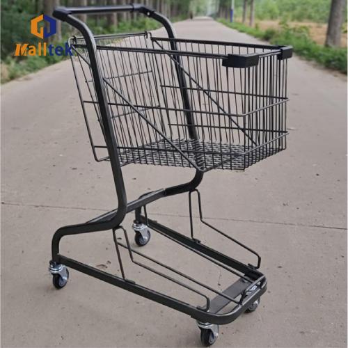 Supermarket Storage Metal Shopping Basket Trolley