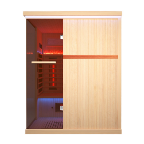 Дальнее инфракрасная сауна комната для трех человек