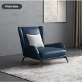 Modern Living Room Furniture Recliner Leather Lounge Chair