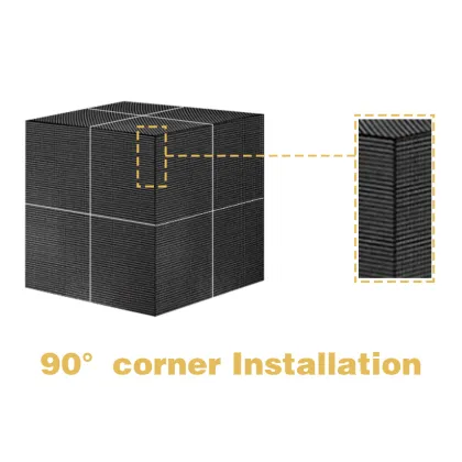 3D Video Magic Cube LED Display Screen